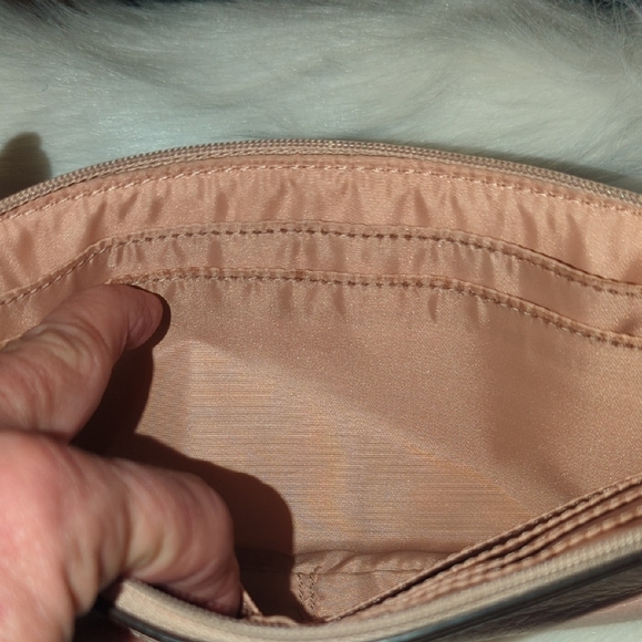 Coach Pink Leather Wristlet - Picture 9 of 14